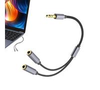 Splitter Jack Audio - Splitter Audio 3,5 Mm, Splitter Jack Audio | Répartiteur Jack Audio A Y Pour Double Moniteur Répartiteur Jack Audio