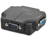 Splitter VGA DIGITUS 350 MHz, 2 fois, portée de 75 m