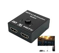 Splitter vidéo HD, répartiteur vidéo Display Port - Duplicateur vidéo, répartiteur de port d'affichage | Adaptateur de commutateur d'affichage distributeur vidéo avec résolutions, adaptateur vidéo HD