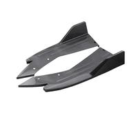 Splitters d'angle pour Bas Caisse Lèvre Spoiler Arrière Finition Effet Fibre Carbone - Protection Anti-Choc Et Diffuseur - Paire Universelle(2pcs Carbon Fiber)