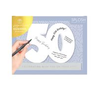 Splosh 50 numéros de signature avec un support pour tenir le numéro et le stylo. Utilisez le stylo pour écrire des messages et des souvenirs sincères ou amusants. Créez des souvenirs du jour spécial