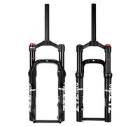 splumzer [EU Stock Fourche à Air de Vélo de Neige, 20 Pouces Beach Beach Fork 135mm Alliage de Magnésium Vélo Fourchette de Suspension Graisse pour 4,0 Pneu