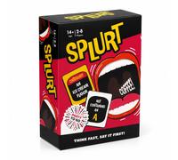 Splurt Jeu de cartes de catégorie de réflexion rapide, défi de réponse rapide à haute voix, jeu de devinettes avec indices de lettres, casse-tête de vocabulaire, jeu de table de fête, compétition de r