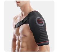 SPOBTRACE - Épaulière réglable pour poignet de rotateur déchiré, manchon de compression d'épaule pour homme et femme, support de bras d'immobilisation pour soulager la douleur, le sommeil, les