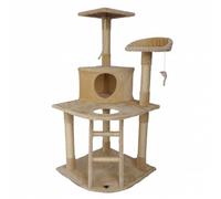 SPOCADO "Rovers" Arbre à chat pour chat 120 x 55 x 55 cm beige Taille :taille unique