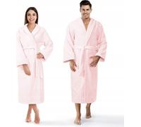 Spod Igły i Nitki Prestige XS peignoir d'hôtel en coton rose poudré 450g/m2
