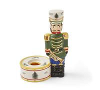 Spode Bougie pour Sapin de Noël Casse-Noisette Vert 18 cm