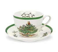 Spode Christmas Tree Tasse avec soucoupe 0,2 L