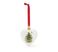 Spode Décoration en forme de cœur pour sapin de Noël 10 cm