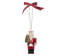 Spode Décoration pour Sapin de Noël Multicolore Hauteur 10,5 cm