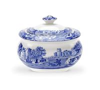 Spode Italien Boîte à Sucre Bleu - 0,25 L 260 ML