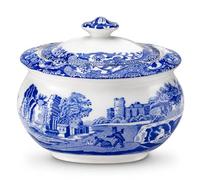 Spode Boîte à sucre Italien Bleu 0,25 L 260 ML