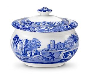 Spode Italien Boîte à Sucre Bleu - 0,25 L 260 ML
