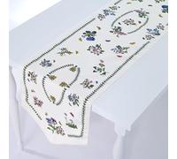 Spode Kitchen Portmeirion Botanic Garden Harmony Collection, Coton, Ivoire, 72" Runner
