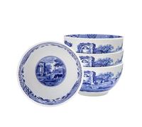 Spode Bol Blue Italian Ø10 cm. lot de 4 Bleu-blanc