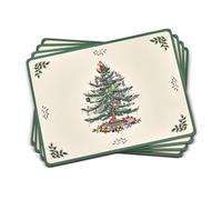 Spode Lot de 4 Sets de Table Coffret, Bois, Multicolore,