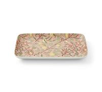 Spode Morris & Co Plateau de service en porcelaine Motif fruits