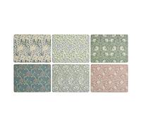 Spode Morris & Co X0010569174 Lot de 6 Sets de Table Multicolore 30,5 x 23 cm