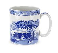 Spode Mug italien bleu, lot de 4 (bleu, blanc, 4 pièces (lot de 1))