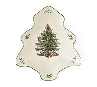 Spode Plat Arbre de Noël, Céramique, Multicolore