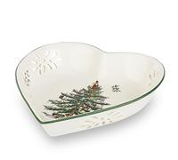 Spode Plat cœur percées, Céramique, Multicolore