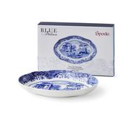 Spode Plat ovale Blue Italian 14x21 cm Bleu-blanc