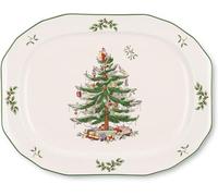 Spode Plateau ovale sculpté de Noël, multicolore, (1536982), 36 cm