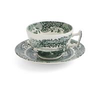 Spode Tasse avec soucoupe Heritage Green Italian Vert. 0.2 L