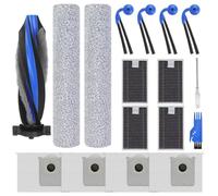 Spofan Accessoires pour ECOVACS DEEBOT T90/T90 PRO OMNI/T90S/T90S PRO Omni | X12 PRO OMNI Aspirateurs Robot, Rechange - 1 Brosse Principale 4 Filtres HEPA 4 Brosses Latérales 2 Rouleaux Brosse 4 Sacs