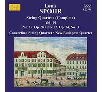 Spohr, L. – Intégrale des quatuors à cordes – Vol. 15