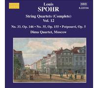 Spohr, L. – Quatuors à cordes intégrale, Vol. 12 – Import