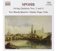 Louis Spohr – Quintettes à cordes n°3 et n°4 – CD – NAXOS