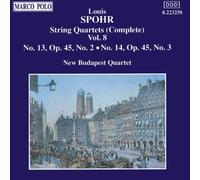 Spohr, L. – Quatuors à cordes Vol. 8 (N° 13 et 14) – Import