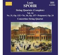 Spohr: String Quartets, Vol 14 (2011-01-25)