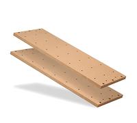 Spoilboard Genmitsu en MDF pour machine Genmitsu 4040-PRO CNC, deux pièces, taille pour une pièce unique 59,1 x 22 x 1,5 cm