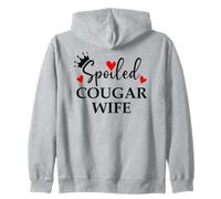 Spoiled Cougar Wife I Love Being a Cougar Mom Era Milf Women Sweat à Capuche