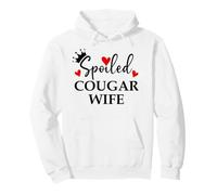 Spoiled Cougar Wife I Love Being a Cougar Mom Era Milf Women Sweat à Capuche