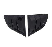 Spoiler à Angle Enveloppant pour Nissan pour Qashqai J11 Accessoires de Voiture ABS Plastique Lunette pour arrière Persiennes Volets Stores Couverture Garniture 2 pièces(1)