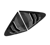 Spoiler à Angle Enveloppant pour Toyota pour Corolla pour berline 2019 2020 2021 Accessoires de Voiture ABS Lunette pour arrière persiennes Volets Stores Couverture Garniture(2)