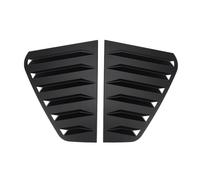 Spoiler à Angle Enveloppant pour VW pour Golf MK7 MK7.5 GTI/GTD/R 2014-2019 2X volet de Lunette pour arrière de Voiture côté pour Garniture de Couvercle d'aération(Matte Black)