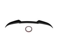 Spoiler à ligne arrière arrière Wing M4 Style Black Black Black High Performance Spoiler aérodynamique pour 1 série F40 M Sport 2019 et plus tard