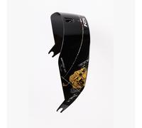 Spoiler Aerodimanico Arrière Noir Poli Casque NOLAN X-804 Rs U.C Checa 25
