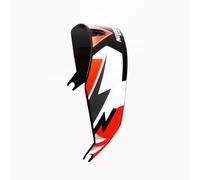 Spoiler Aerodimanico Arrière Noir Poli Casque NOLAN X-804 Rs U.C Couleur 28