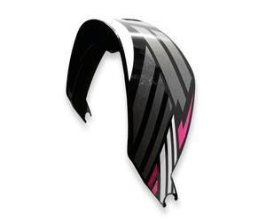 Spoiler Aerodimanico Arrière Noir Poli Casque NOLAN X-804 Rs U.C Spectre 21