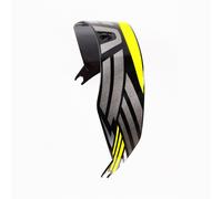 Spoiler Aerodimanico Arrière Noir Poli Casque NOLAN X-804 Rs U.C Spectre 24