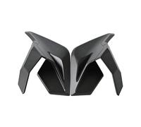 Spoiler Aileron Avant Moto pour CB650R pour CBR650R 2018-2023 Moto Siège Unique Arrière Kit Spécial Diffuseur Décoratif Arrière(Matte Black)