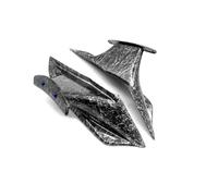 Spoiler Aileron De Moto Compatible Avec CBR650R 2019 2020 2021 2022 2023 2 Pièces Becquets Latéraux De Moto Capot De Phare Avant Aileron Latéral Aileron De Vent Garniture De Becquet