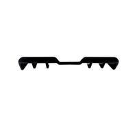 Spoiler Aileron de Pare-Chocs pour Subaru WRX STI VA 2015-2021, Plastique Apprêt Couleur Becquet de Toit de Lunette Arrière Aile Queue Voiture,A-Glossy Black