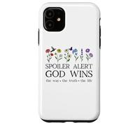Spoiler Alert God Wins I've Read The Final Chapter Christian Coque pour iPhone 11