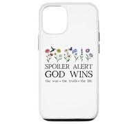 Spoiler Alert God Wins I've Read The Final Chapter Christian Coque pour iPhone 12/12 Pro